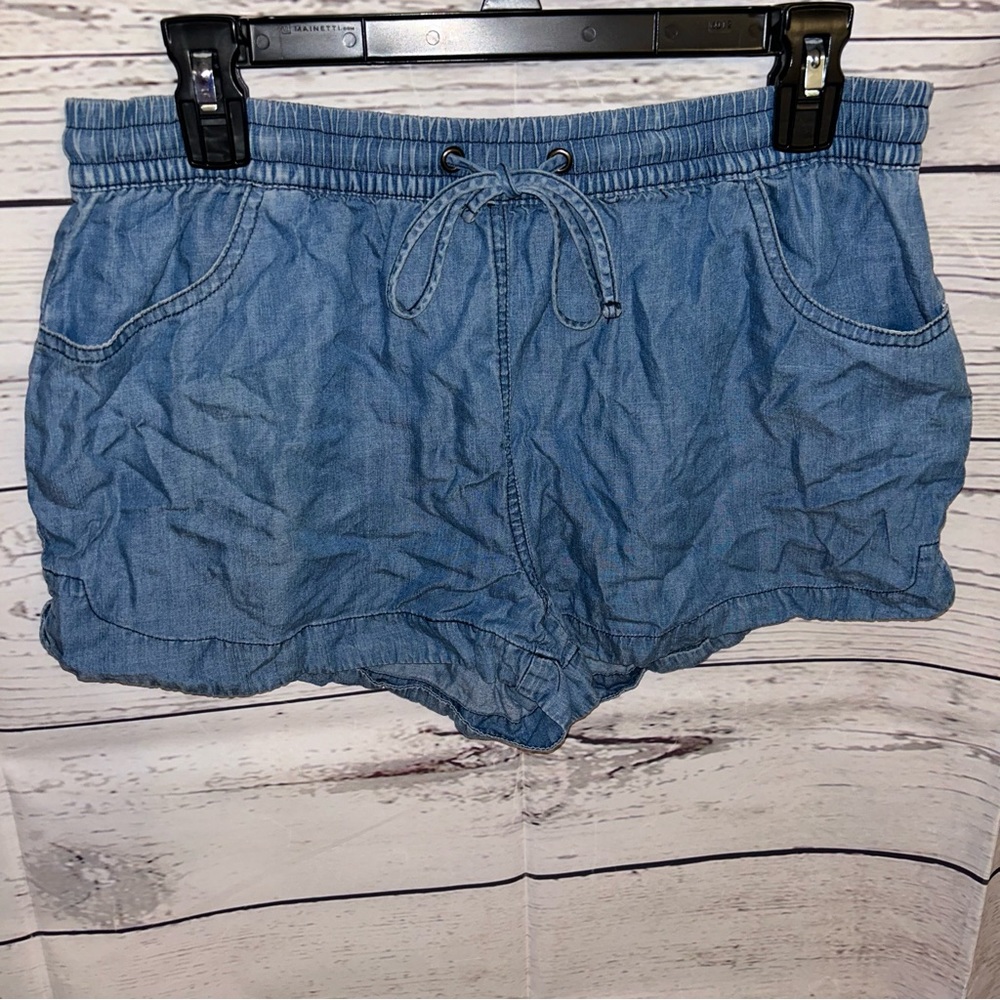 💙Denim print shorts